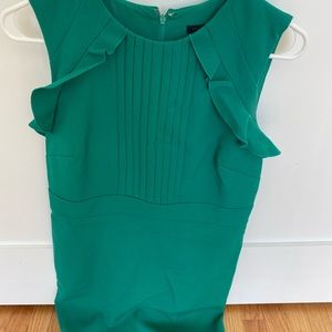 Emerald green Ann Taylor dress